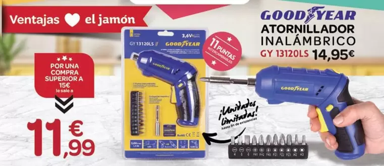 Good Year - Atornillador Inalámbrico