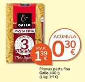 Gallo - Plumas Pasta Fina