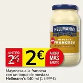 Hellmann's - Mayonesa A La Francesa Con Un Toque De Mostaza