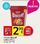 Lotus - Helado Biscoff