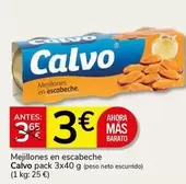 Calvo - Mejillones En Escabeche