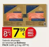 La Balinesa - Salmón ahumado en lonchas