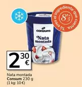 Consum - Nata Montada
