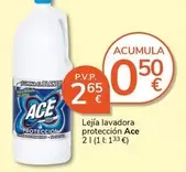 Ace - Lejía Lavadora Protección