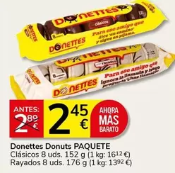 Donettes - Donuts Paquete