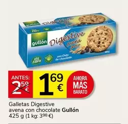 Gullón - Galletas Digestive Avena Con Chocolate