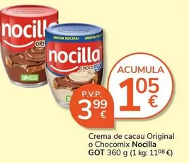 Nocilla - Crema De Cacau Original O Chocomix