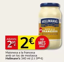 Hellmann's - Maionesa A La Francesa Amb Un Toc De Mostassa