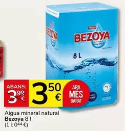 Bezoya - Aigua Mineral Natural