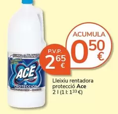Ace - Lletixiu Rentadora Protecció