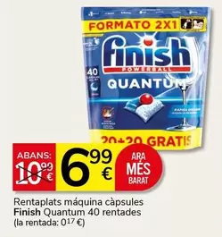 Finish - Rentaplats Máquina Capsules Quantum 40 Rentades