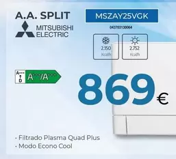 Mitsubishi Electric - A.A. Split