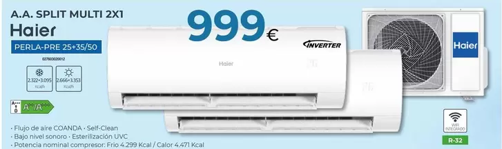 Haier - A.A. Split Multi 2x1