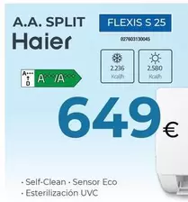 Haier - A.A. Split FLEXIS S 25 027603130045