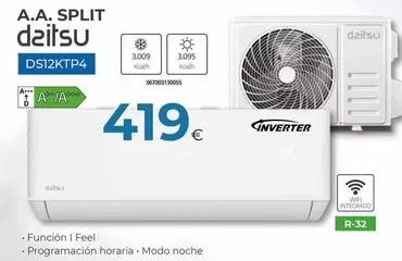 Daikin - Split Ds12kpt4