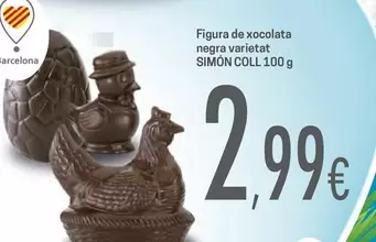 Simon - Figura De Xocolata Negra