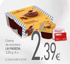 La Fageda - Crema De Xocolata