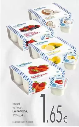 La Fageda - Iogurt Varietat