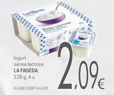 La Fageda - Logurt Sense Lactosa