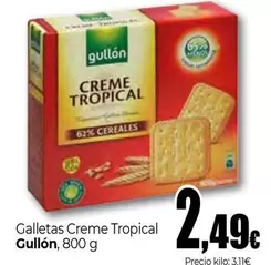 Gullón - Galletas Creme Tropical