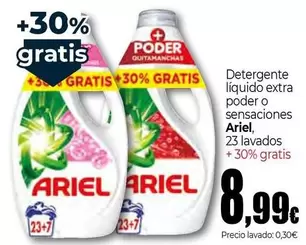 Ariel - Detergente Liquido Extra Poder O Sensaciones