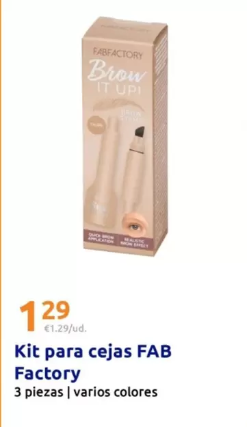 FAB Factory - Kit Para Cejas 
