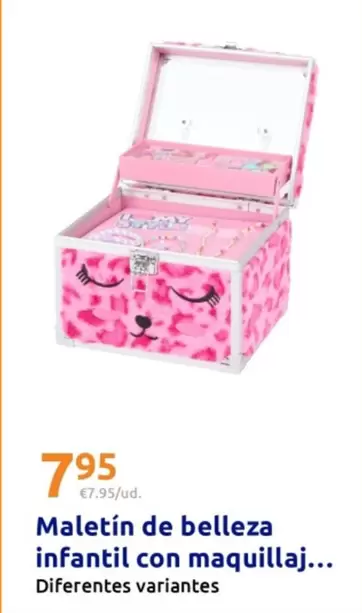 Maletin De Belleza Infantil Con Maquillaje