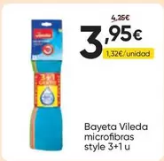 Vileda - Bayeta Microfibas Style