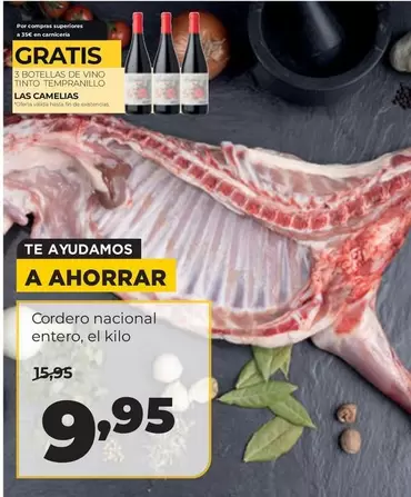 Tempranillo - Cordero Nacional Entero