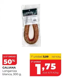 Longaniza Blanca