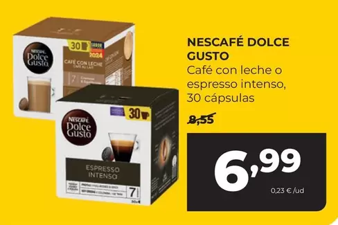 Nescafé - Cafe Con Leche O Espresso Intenso
