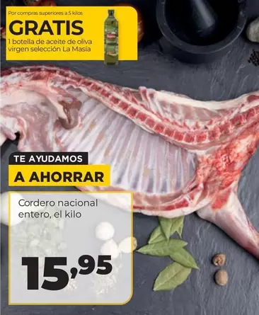 Cordero Nacional Entero