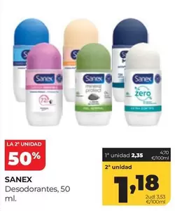 Sanex -  Desodorantes
