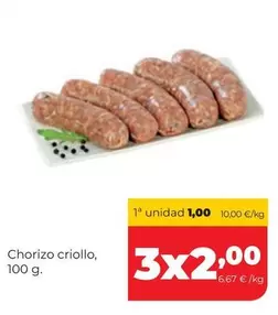 Chorizo Criollo