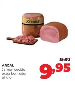 Argal - Jamon Cocido Extra Bonnatur