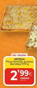 Artesa - Pizza Familiar Quesos