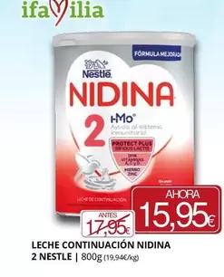 Nestlé - Leche Continuacion Nidina 2