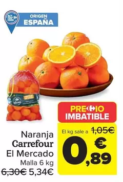 Carrefour El Mercado - Naranja