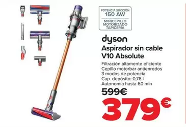 Dyson - Aspirador Sin Cable V10 Absolute