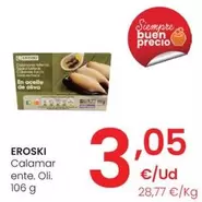 Eroski - Calamar Ente. Oli.