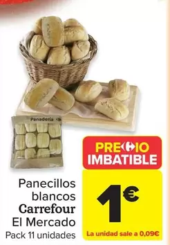 carrefour - Panecillos Blancos El Mercado