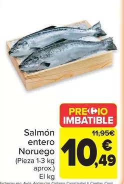 Isabel - Salmon Entero Noruego