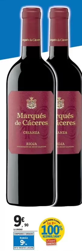 Marqués De Cáceres - Vino Crianza
