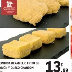 Pechuga Bexamel O Frito De Jamon Y Queso Chandon