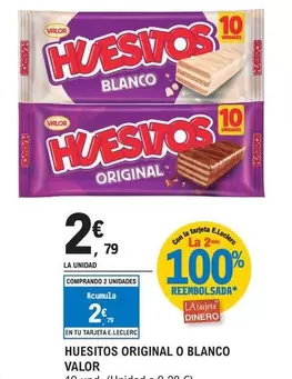 Valor - Huesitos Original O Blanco