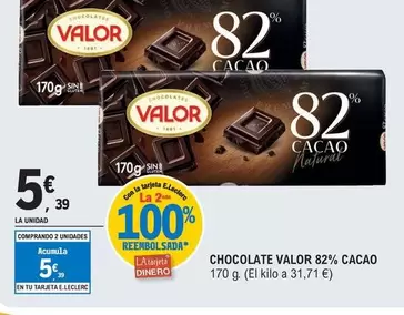 Valor - Chocolate 82% Cacao