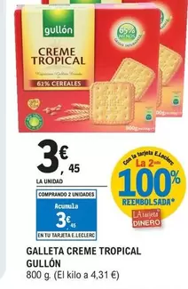 Gullón - Galleta Creme Tropical