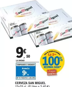 San Miguel - Cerveza