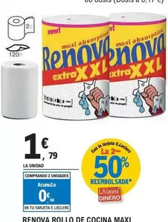 Renova - Rollo De Cocina Maxi Absorcion XXL