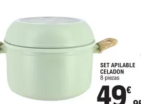 Set Apilable Celadon